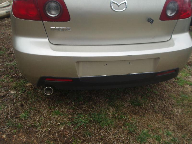 2005 mazda 3 rear bumper sk#7703