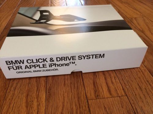 Bmw click &amp; drive system for apple iphone car phone navigation cradle stand