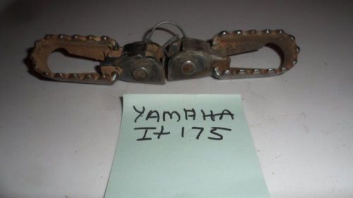 Yamaha  it  foot pegs vintage enduro motocross
