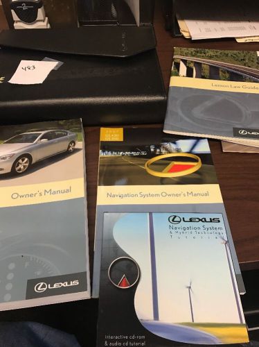2007 lexus gs350 gs430 owners manual navigation manual cd 483