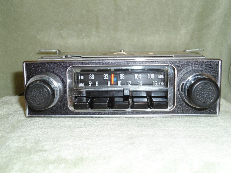 1970,1971,1972 british leyland oem am/fm mgb, mg midget working radio   