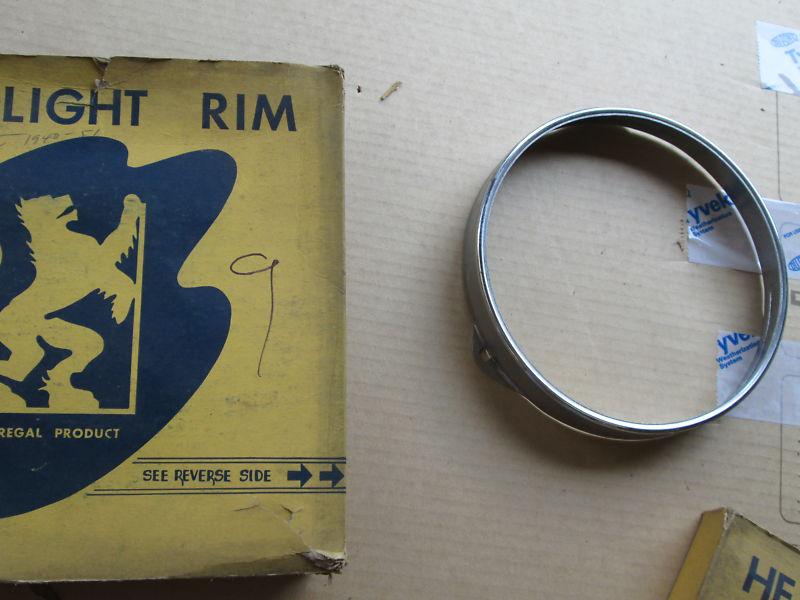 40-51 CHEVY GMC HEAD LIGHT RING MOULDING TRIM NOS, US $9.95, image 2
