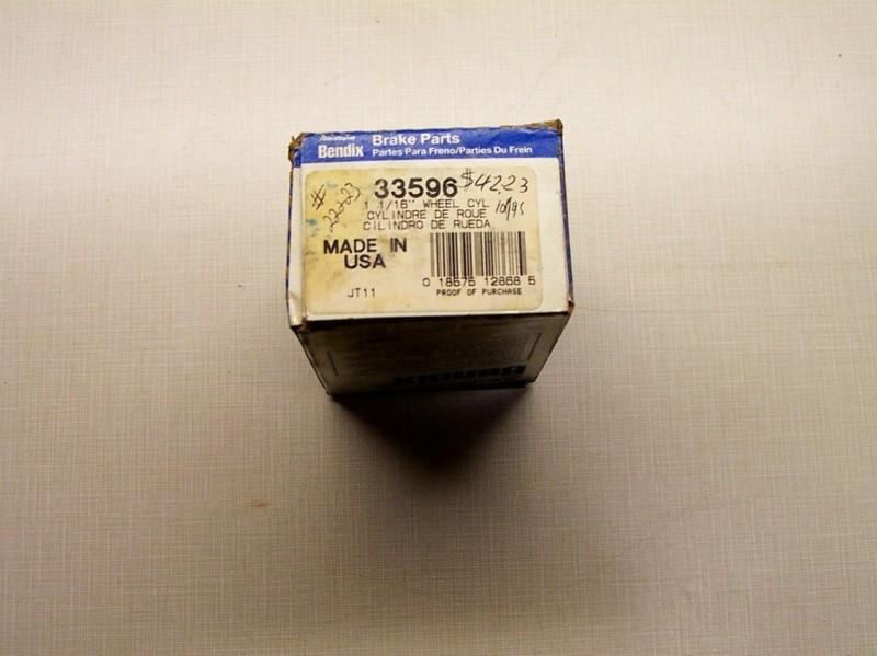 Bendix Brake Parts # 33596 1 1/16