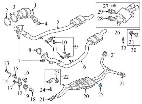 2017-2023 AUDI A5 - Exhaust Hanger / Mount 8D0253147G, US $17.99, image 2