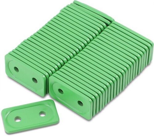 Woody's grand digger double aluminum support plate green 5/16" 48-pack