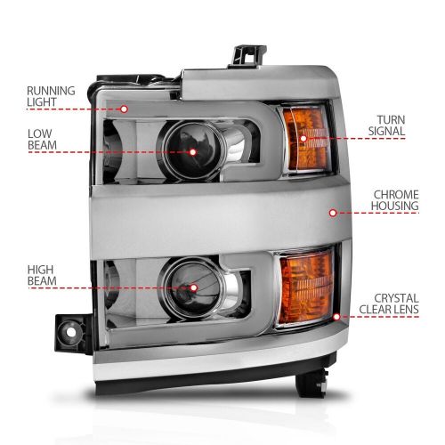 Anzo USA 111366 Projector Headlight Set, US $791.00, image 4