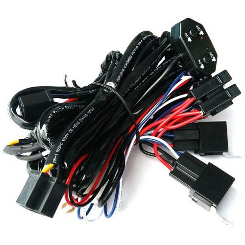 Wiring harness dual beam 2 leads 11.5 ft 12v