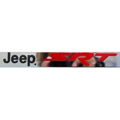 2014 JEEP Grand Cherokee SRT Chrome License Plate Frame NICE USA MADE, US $34.95, image 2