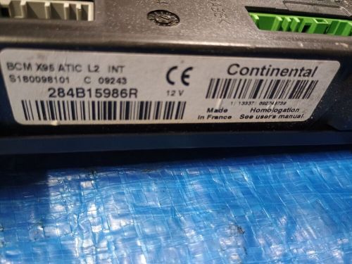 RENAULT SCENIC MK3 1.4 TCE TURBO PETROL MANUAL ECU KIT 23710 0572R A89, US $, image 2