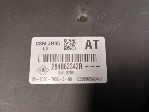 RENAULT SCENIC MK3 1.4 TCE TURBO PETROL MANUAL ECU KIT 23710 0572R A89, US $, image 3