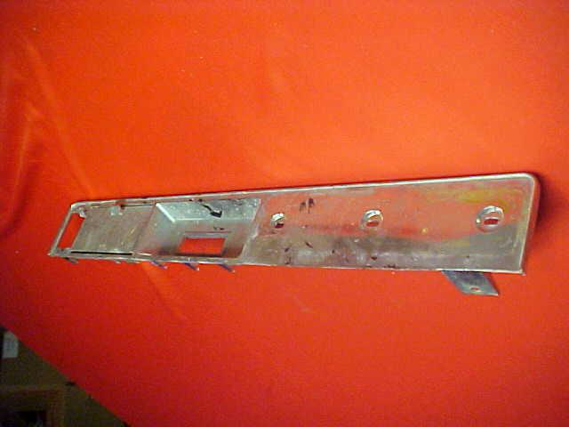 1966-1967 lincoln continental arm rest chrome trim