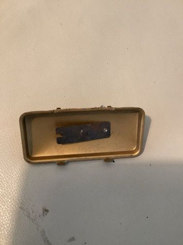 Jaguar e type rear view mirror backing piece