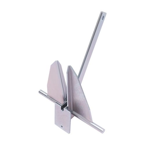 13Lbs Ship Anchor Kit Steel Heavy Duty Fluke Style Boat Anchor With 100ft Rope, US $100.02, image 5