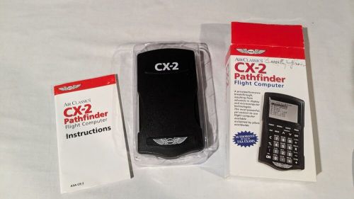Asa air classics cx-2 pathfinder flight planning computer w/ manual in box