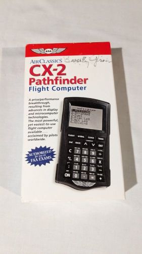 ASA Air Classics CX-2 Pathfinder Flight Planning Computer w/ Manual In Box, US $29.95, image 15
