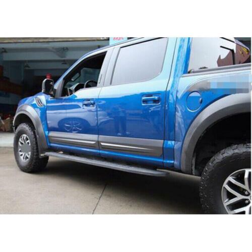 4x For Ford F-150 2015-20 Black ABS Body Door Side Molding Sill Guard cover Trim, US $269.88, image 11