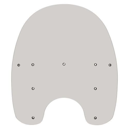 Memphis shades replacement windshield - 19" - solar - heritage/fatboy mep6369