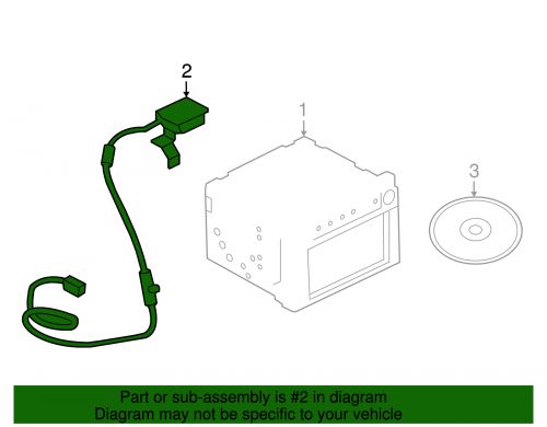 Genuine Ford GPS Antenna 8L2Z-10E893-A, US $105.70, image 2