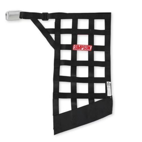 Simpson Safety WNJHRC4 Jerry Haas Version 4 Window Net with Buckle - Black, US $164.26, image 2