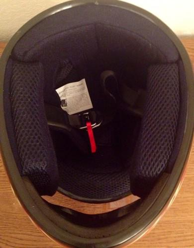 GLX Adult Solid Gloss Yellow Red Silver Flame DOT FULL FACE STREET HELMET M, US $2.04, image 9