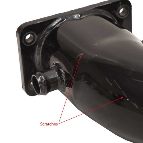 Boat Exhaust Elbow Riser | 3 1/8 Inch Cast Aluminum Black, US $502.00, image 3