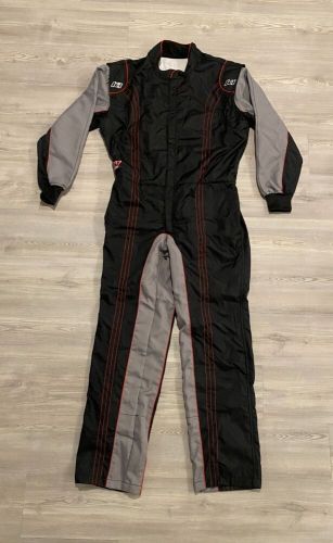 K1 RaceGear 10-GK2-R-LXL GK2 Level 2 Mens Karting Suit Black Red LXL 58, US $129.95, image 2