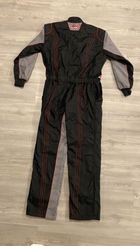 K1 RaceGear 10-GK2-R-LXL GK2 Level 2 Mens Karting Suit Black Red LXL 58, US $129.95, image 3