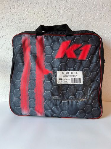 K1 RaceGear 10-GK2-R-LXL GK2 Level 2 Mens Karting Suit Black Red LXL 58, US $129.95, image 5