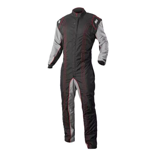 K1 RaceGear 10-GK2-R-LXL GK2 Level 2 Mens Karting Suit Black Red LXL 58, US $129.95, image 6