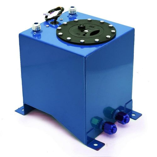 2.5 Gallon 10L Aluminum Alloy Fuel Tank & Oil Surface Sensor Blue, US $53.57, image 4