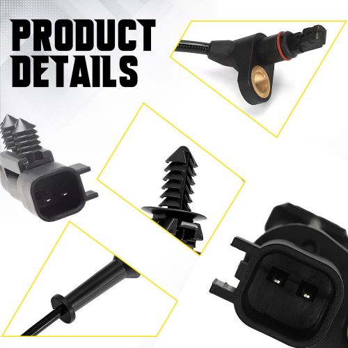 4 Front Pack Rear LH RH Wheel ABS Speed Sensor For Set 2007-2016 Jeep Wrangler, US $32.99, image 10