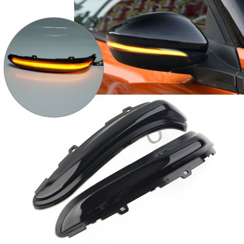 For Peugeot 208 Citroen C4 Flowing LED Rearview Mirror Dynamic Turn Signal Light, US $23.80, image 12