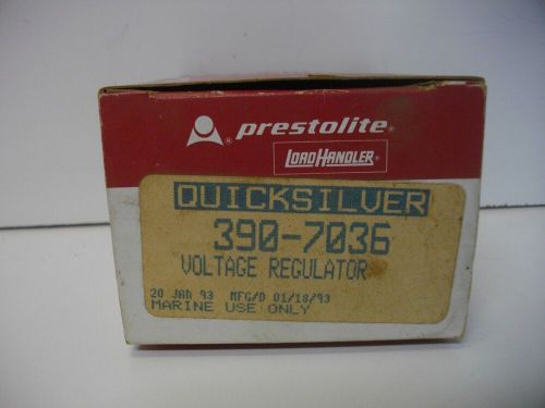 Mercury Marine Quicksilver MerCruiser 390-7036 voltage regulator OEM Prestolite, US $26.99, image 3