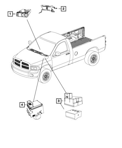 Genuine Mopar Anti-Lock Brake System Hydraulic Control Unit 68143491AB, US $285.93, image 2