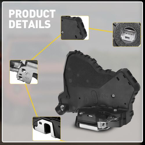 Front lh driver side door lock actuator assembly for 2010-2019 toyota 4runner