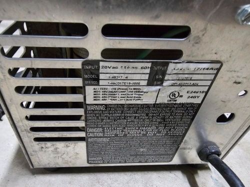 ACCUSENSE DPI 48V BATTERY CHARGER MODEL: 1-48017-04, US $100.00, image 2