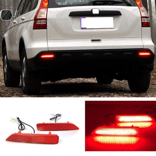 LED Rear Bumper Light Rear Fog Lamp Brake Signal For 2007-2009 Honda CR-V CRV, US $83.19, image 8