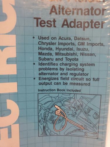 Thexton asian full fielder alternator test adapter #402