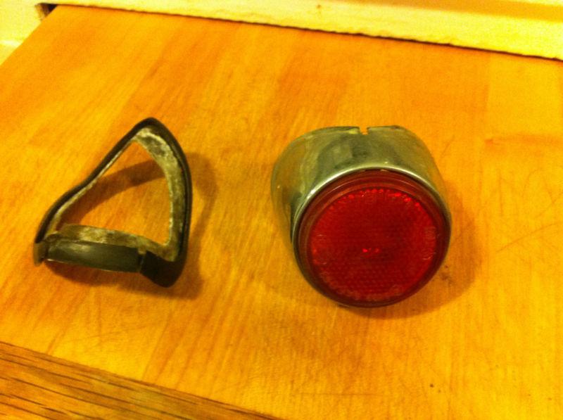 Vw type 3 original oem hella rear red  reflector with base 1968 1969 311945108b