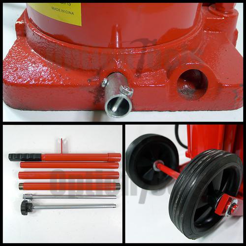 50 Ton Air Hydraulic Bottle Jack Truck Repair Service Lift 220PSI HD Lift Moving, US $204.90, image 2