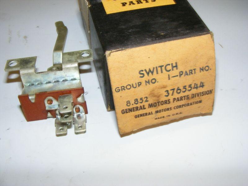 1960 61 62 63 CHEVROLET PICKUP TRUCK HEATER MOTOR BLOWER SWITCH NOS NEW 3765544, US $29.99, image 2