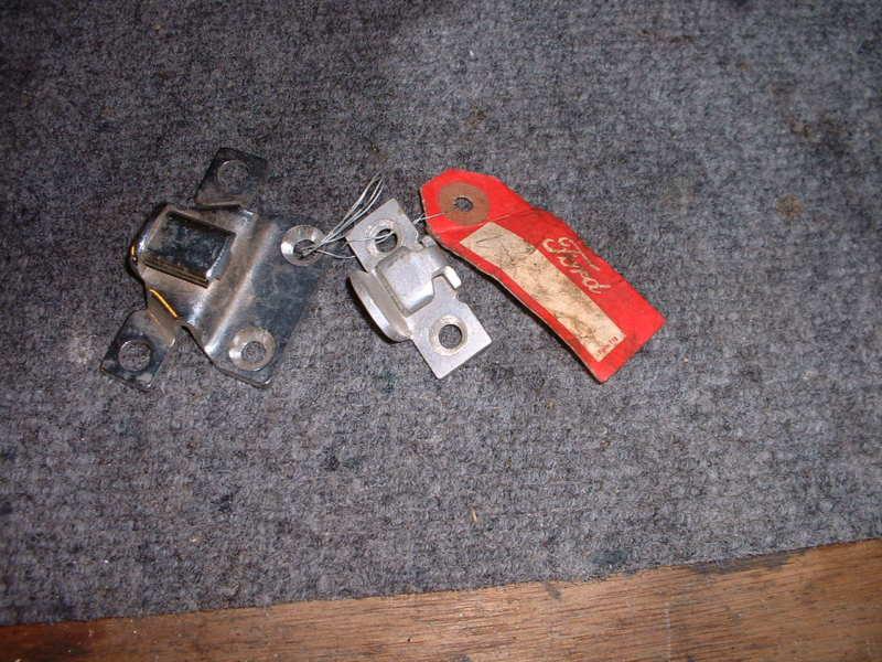 New old stock 1932 ford hood strip brackets flathead scta