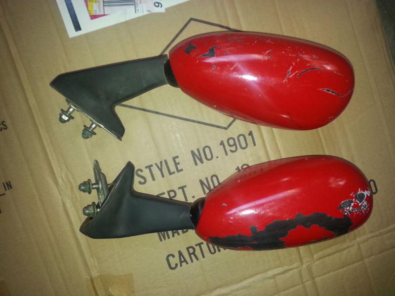 Yamaha r1 yzf 1000 right and left mirror upper front 98 99 00 01 yf