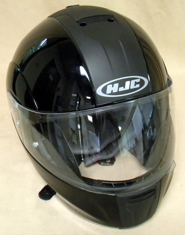 .:hjc is-max bt black modular motorcycle helmet xxxl