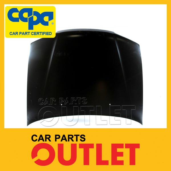1996 1997 honda accord hood primered black steel 4cyl sedan/wagon capa certified
