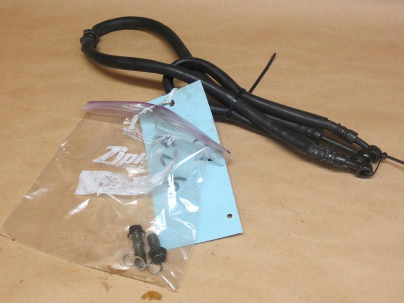 04 05 2006 2007 08 yamaha fz6 fz6s front brake fluid line hose oem 