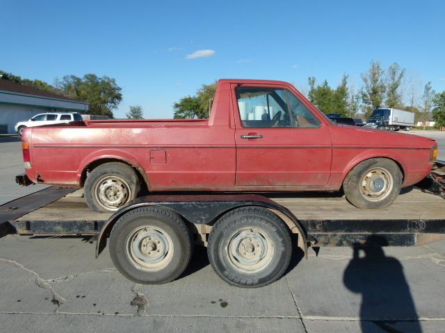 PARTING OUT: 1982 VW Caddy Rabbit Pickup Truck Diesel Volkswagen Mk1 - RED, US $2,500.00, image 12