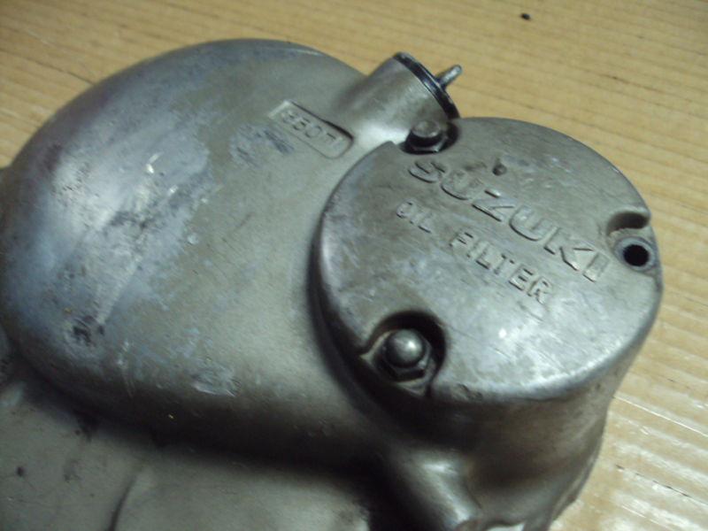 SUZUKI DR 100 80 DS 125 MOTORCYCLE CLUTCH COVER GUARD ENGINE SIDE PANEL, US $39.99, image 3