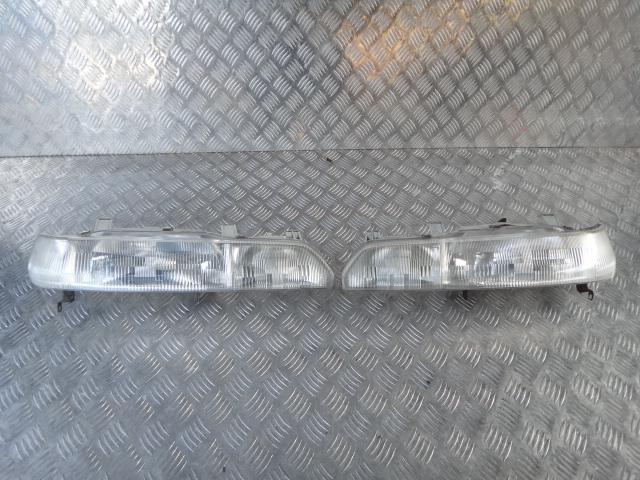 Jdm honda acura integra one piece headlight lamps set xsi da6 da8 rsi ls rs