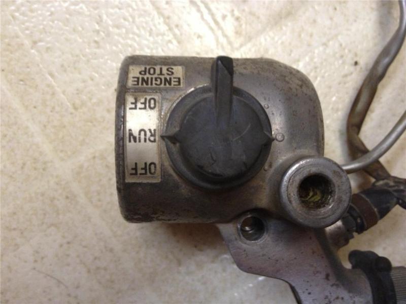 Purchase 1984 YAMAHA QT50 QT 50 Yamahopper SWITCH ENGINE STOP MIRROR
